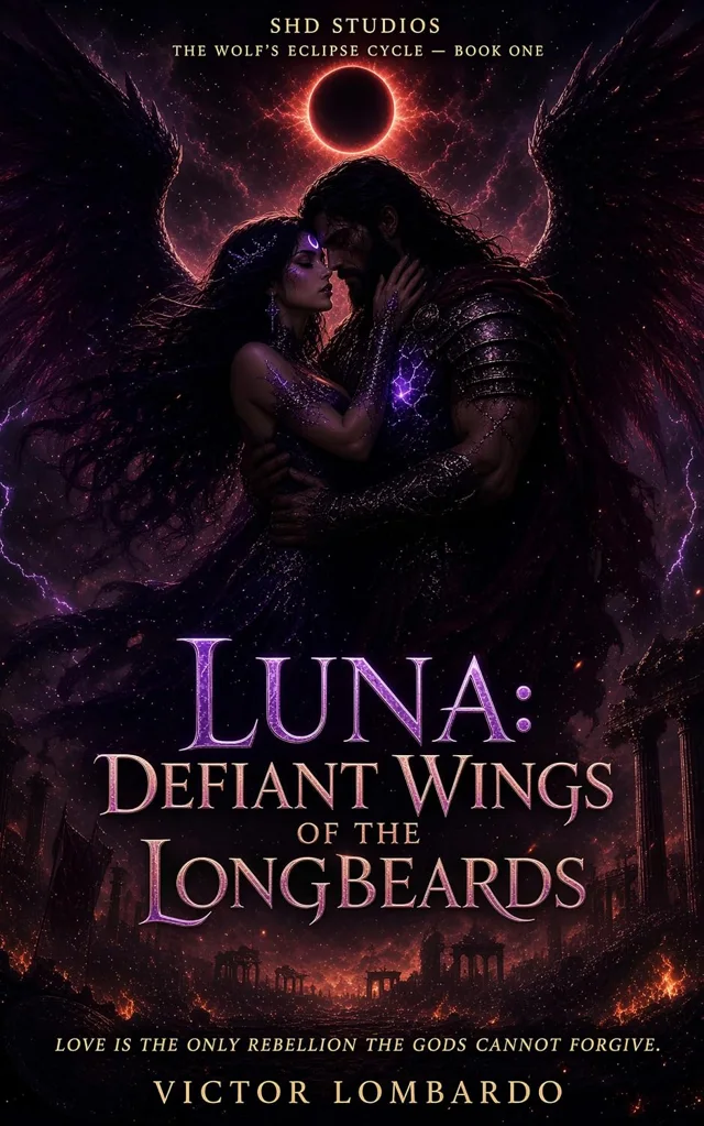 Luna: Defiant Wings of the Longbeards book cover by Victor Lombardo